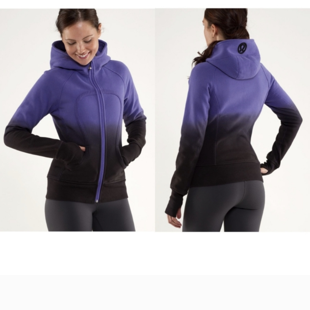 Lululemon Scuba Hoodie Dip Dye Persian Purple 2